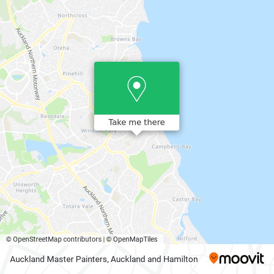 Auckland Master Painters地图