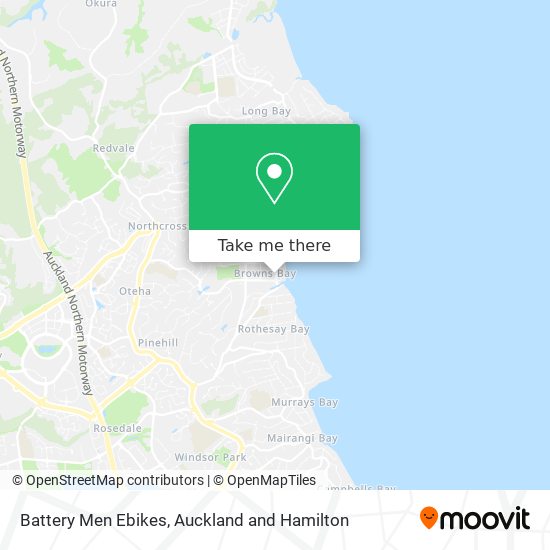 Battery Men Ebikes map