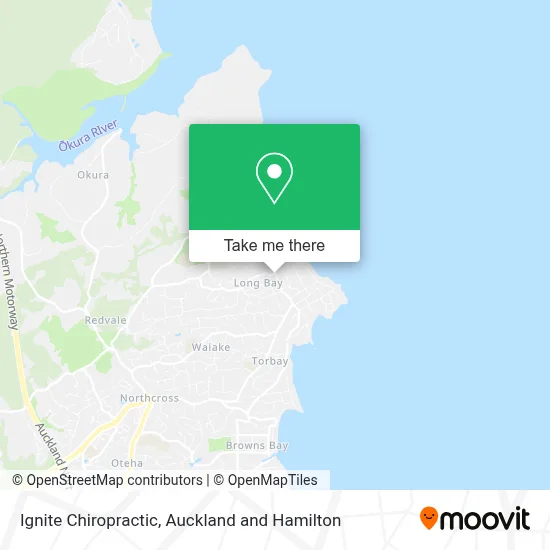 Ignite Chiropractic map