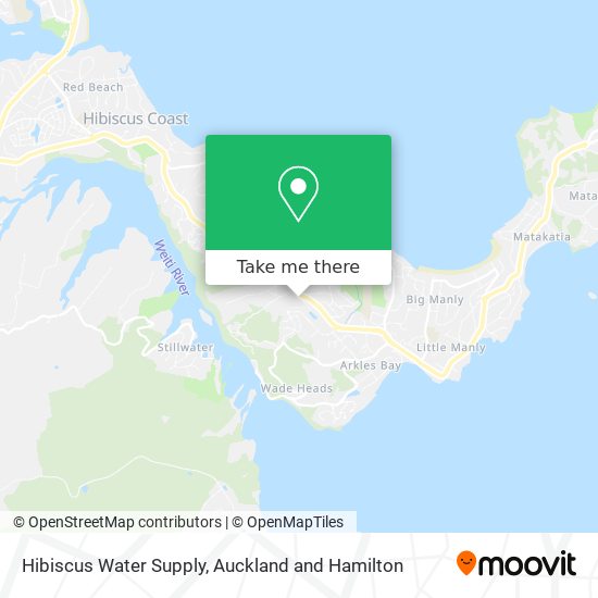 Hibiscus Water Supply map