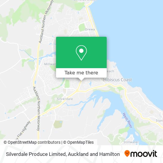 Silverdale Produce Limited map