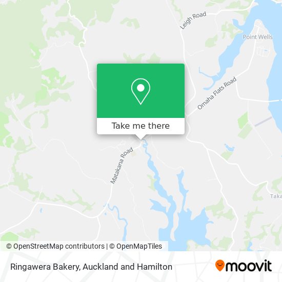 Ringawera Bakery map