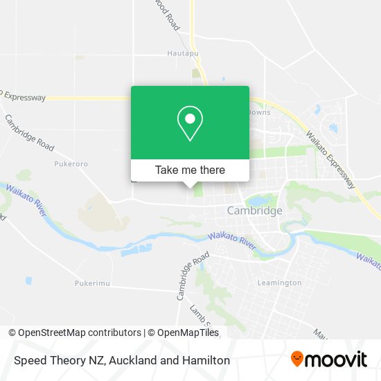 Speed Theory NZ map