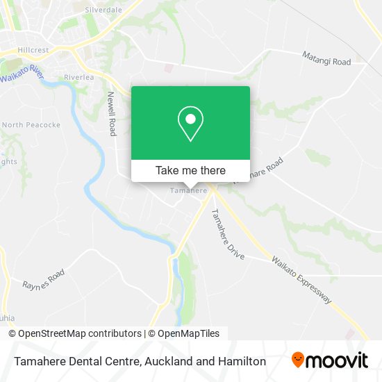 Tamahere Dental Centre map