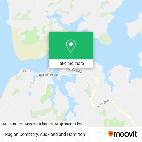 Raglan Cemetery map