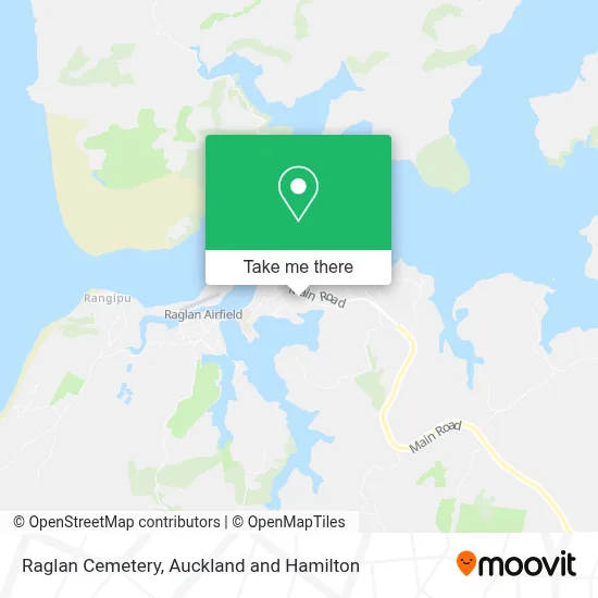 Raglan Cemetery map