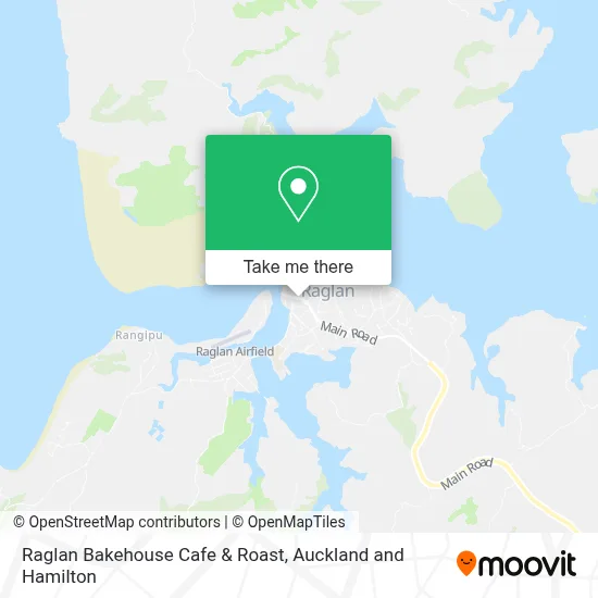 Raglan Bakehouse Cafe & Roast map