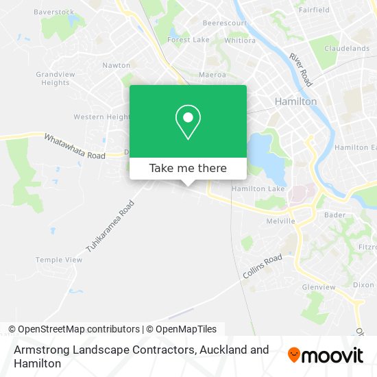 Armstrong Landscape Contractors map