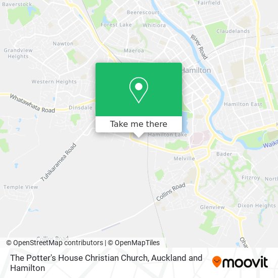 The Potter's House Christian Church map