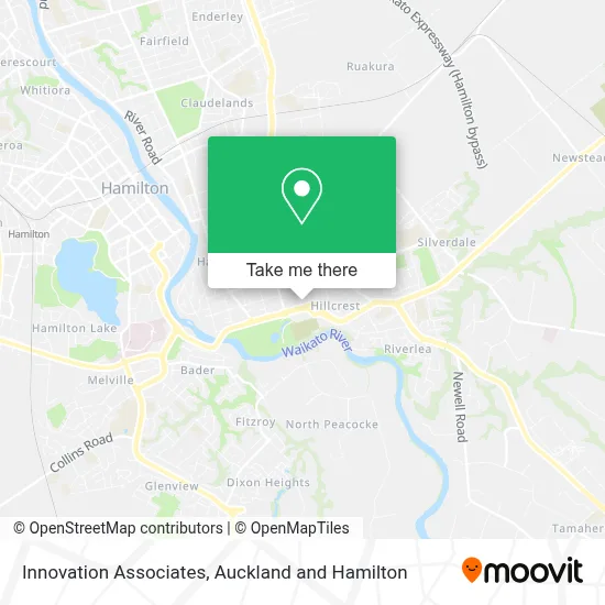 Innovation Associates map