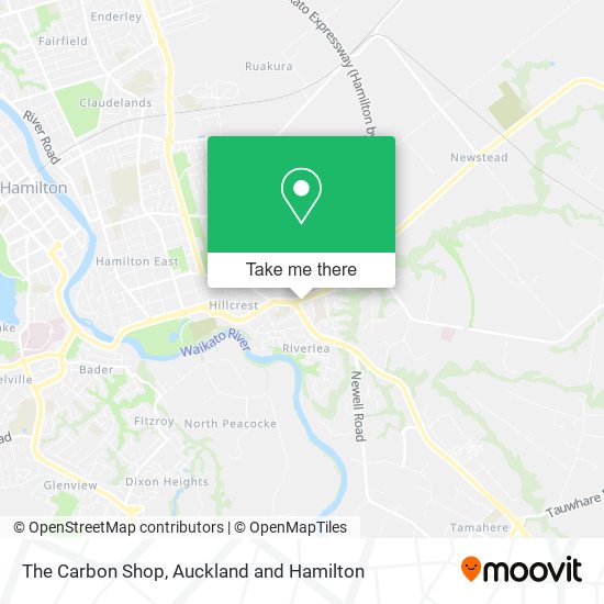 The Carbon Shop map