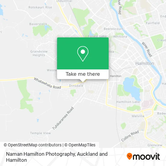 Naman Hamilton Photography map