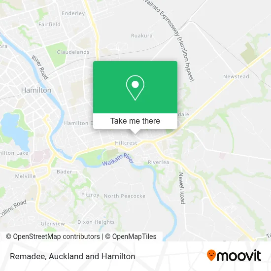 Remadee map