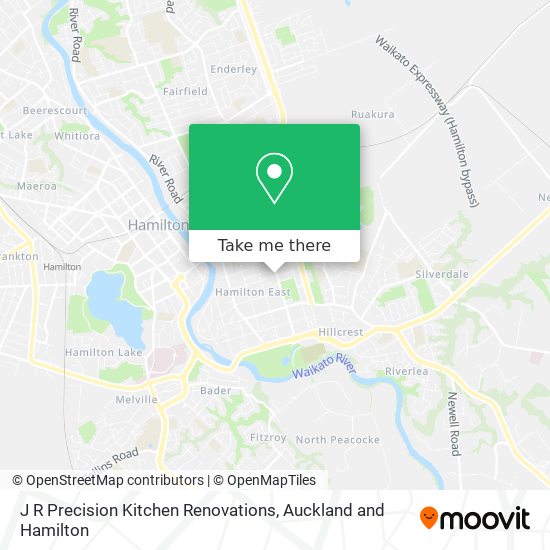 J R Precision Kitchen Renovations map