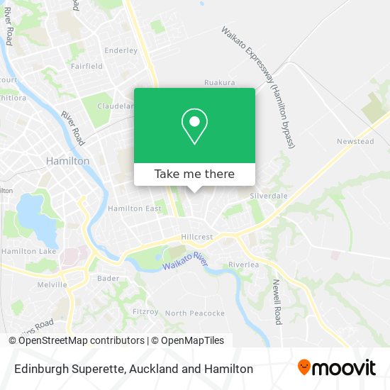 Edinburgh Superette地图