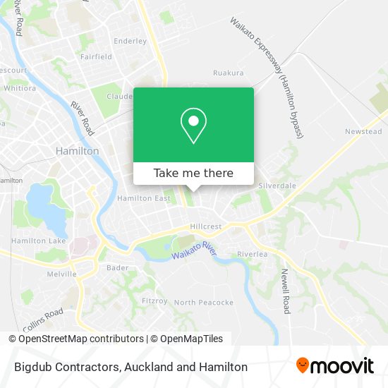 Bigdub Contractors map