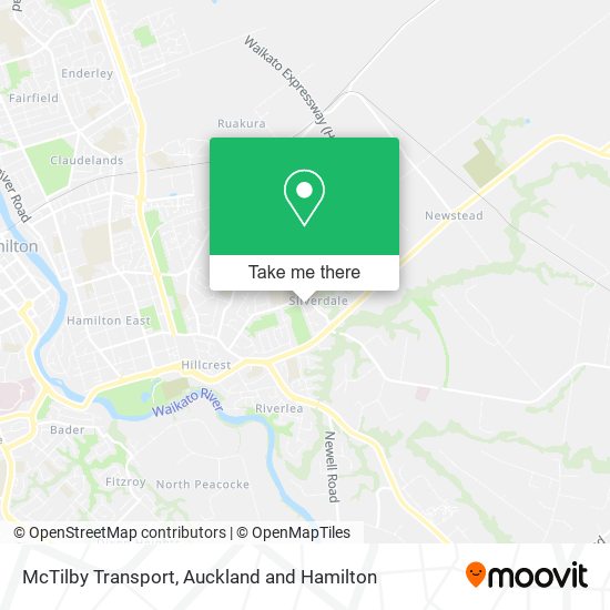 McTilby Transport map