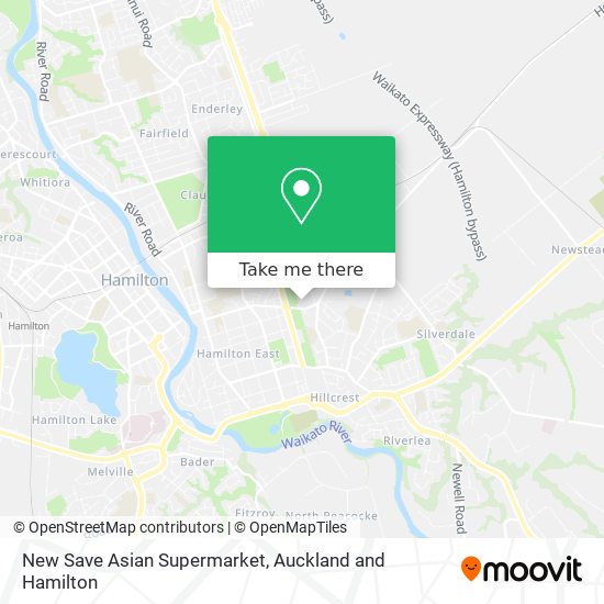 New Save Asian Supermarket map