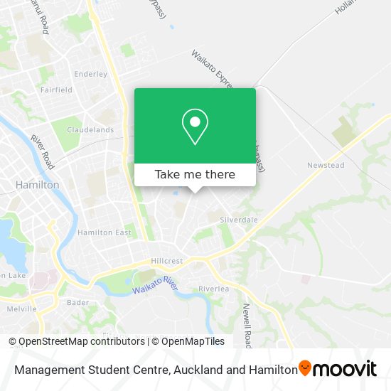 Management Student Centre map