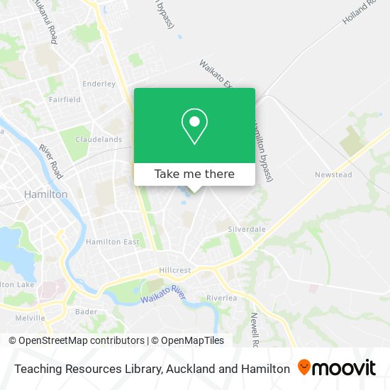 Teaching Resources Library map