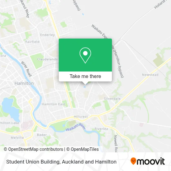 Student Union Building map