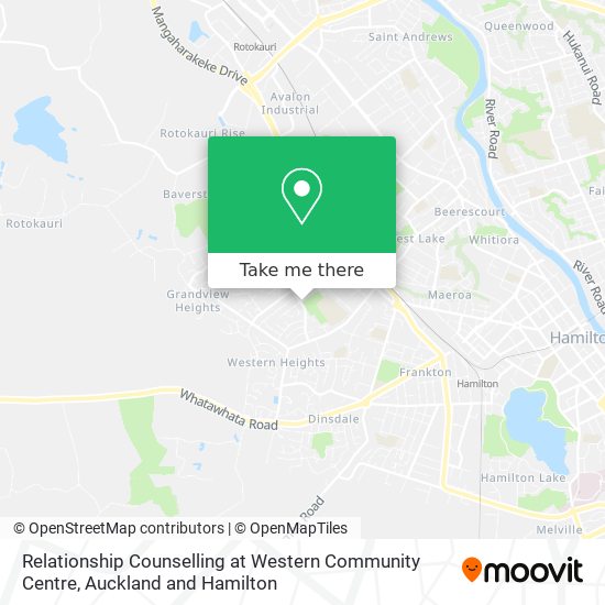 Relationship Counselling at Western Community Centre map