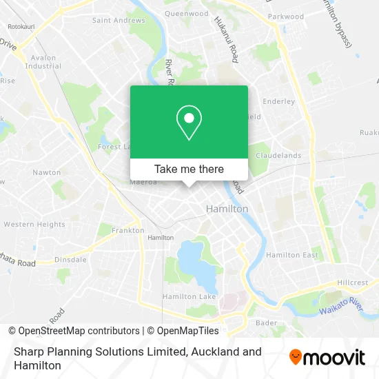 Sharp Planning Solutions Limited map