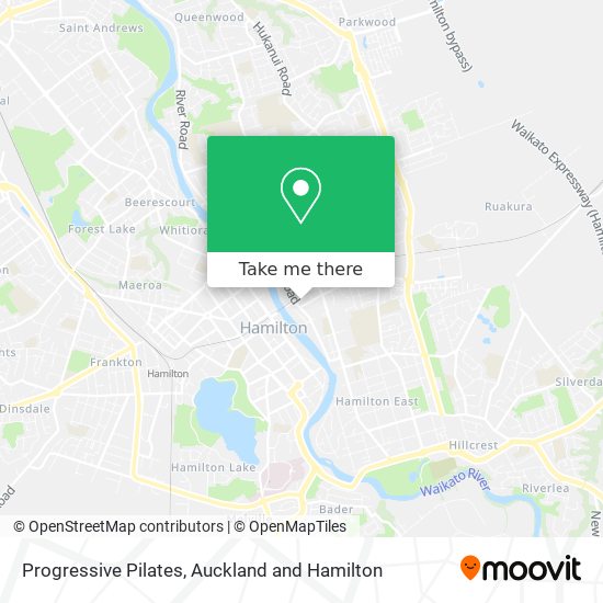 Progressive Pilates map