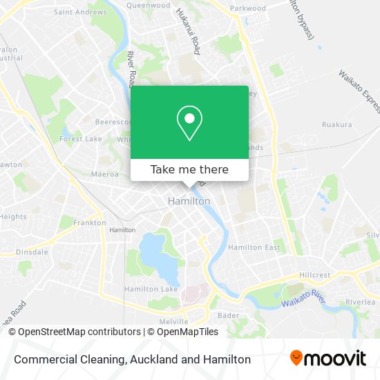 Commercial Cleaning map