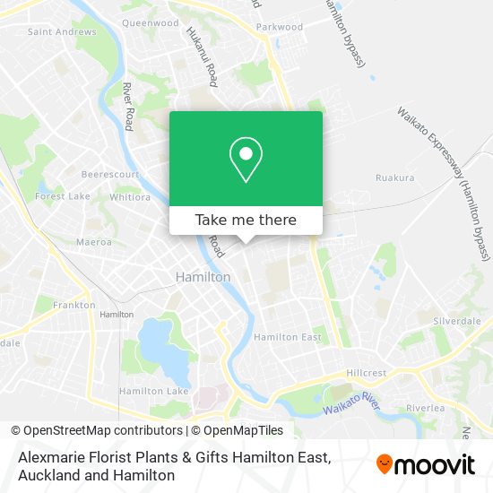 Alexmarie Florist Plants & Gifts Hamilton East map