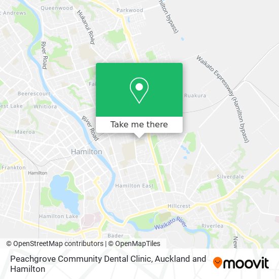 Peachgrove Community Dental Clinic map