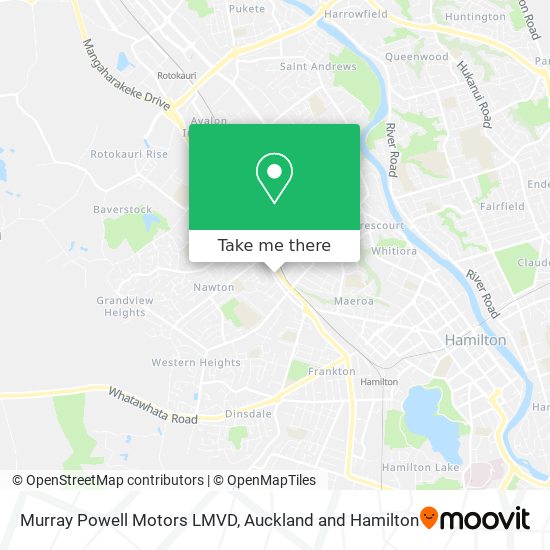 Murray Powell Motors LMVD map