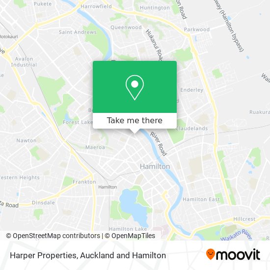 Harper Properties map