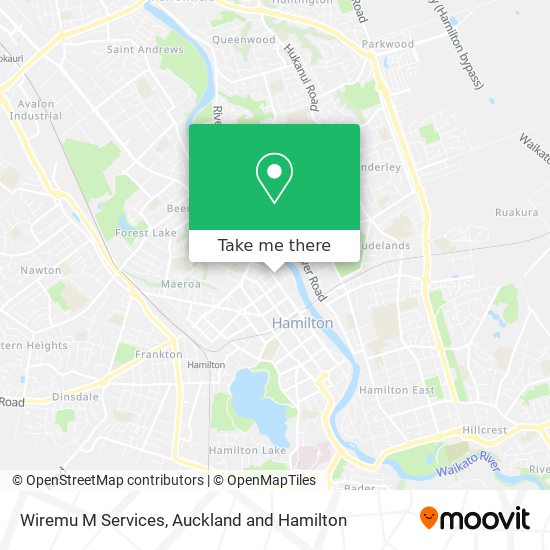 Wiremu M Services map