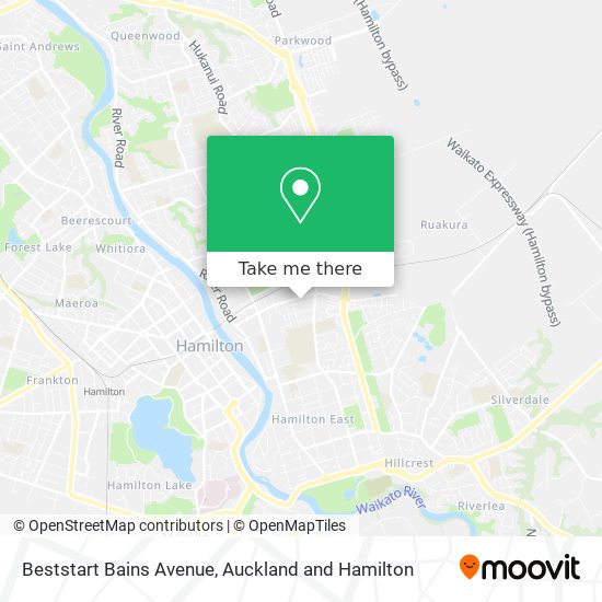 Beststart Bains Avenue map