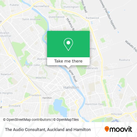 The Audio Consultant map