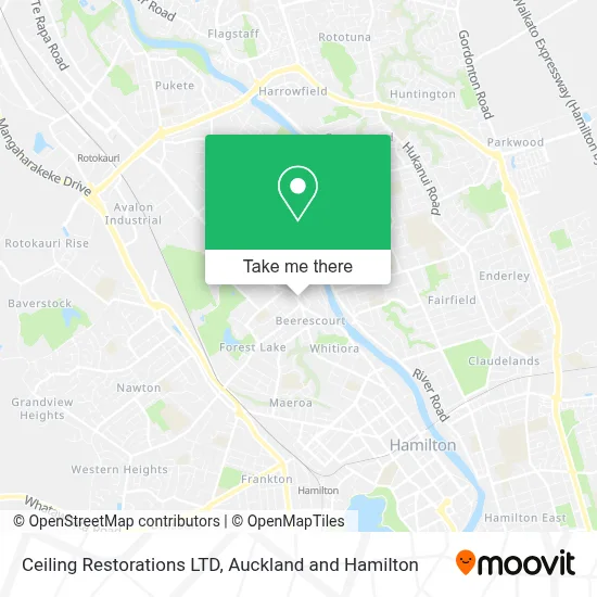 Ceiling Restorations LTD map