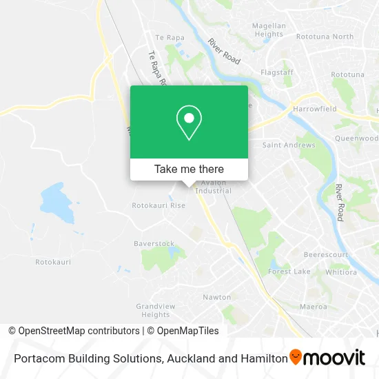Portacom Building Solutions map