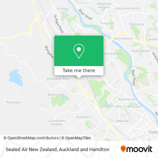 Sealed Air New Zealand地图