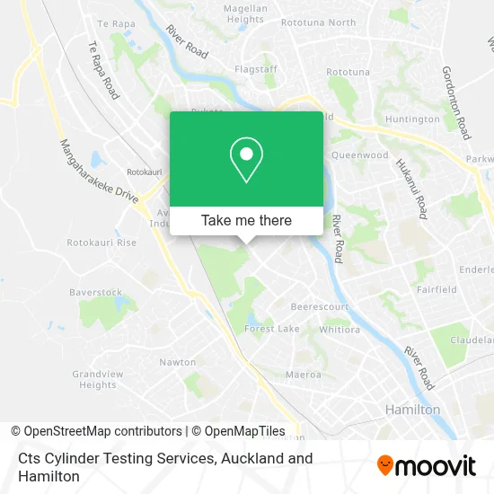 Cts Cylinder Testing Services map