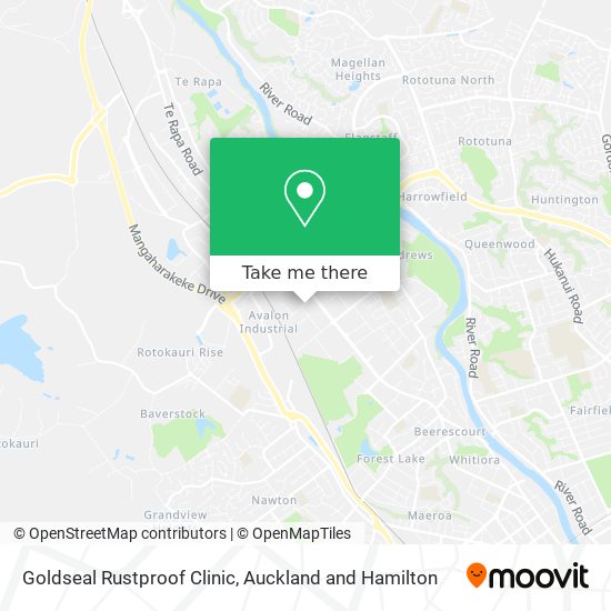 Goldseal Rustproof Clinic map