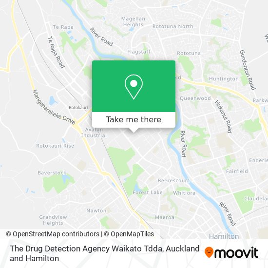 The Drug Detection Agency Waikato Tdda地图