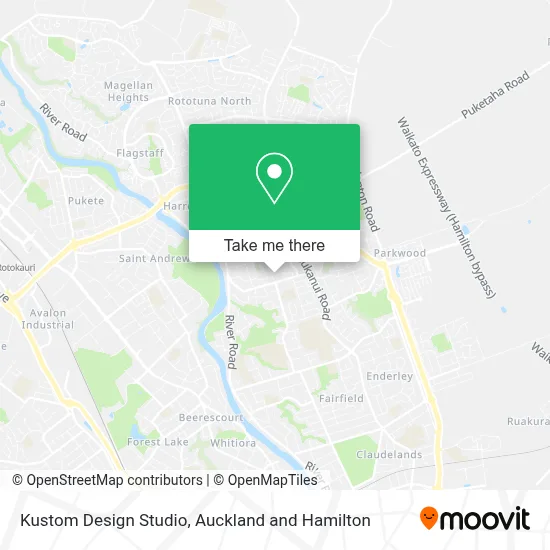 Kustom Design Studio map