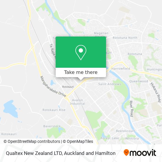 Qualtex New Zealand LTD map