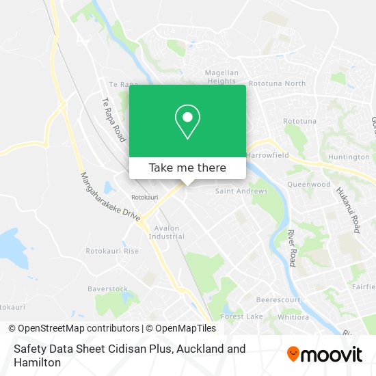 Safety Data Sheet Cidisan Plus map