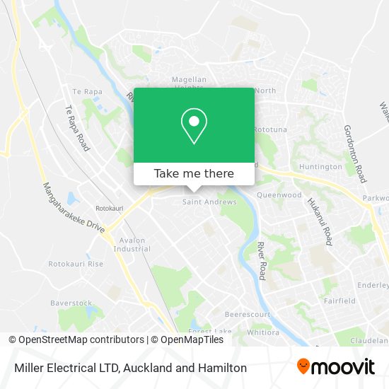 Miller Electrical LTD map