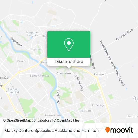Galaxy Denture Specialist map