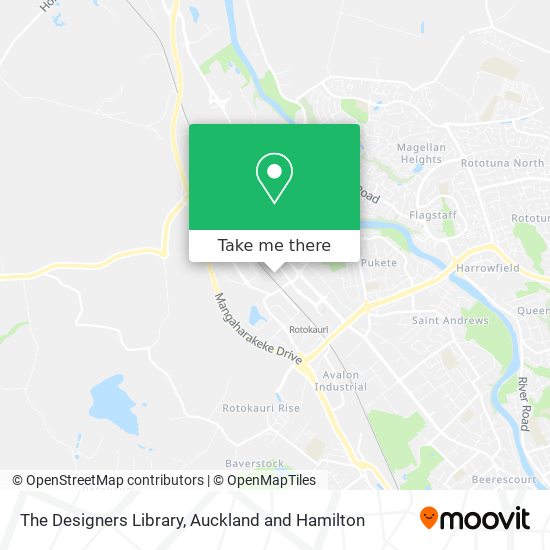 The Designers Library map