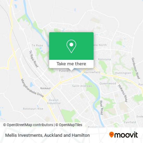 Mellis Investments map