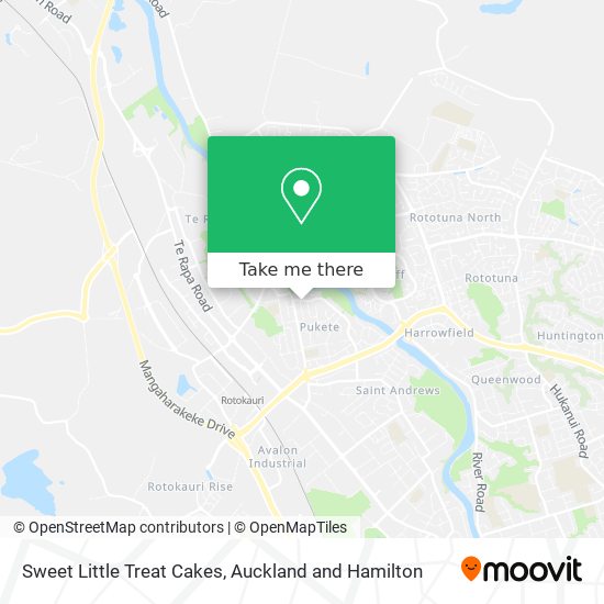 Sweet Little Treat Cakes map